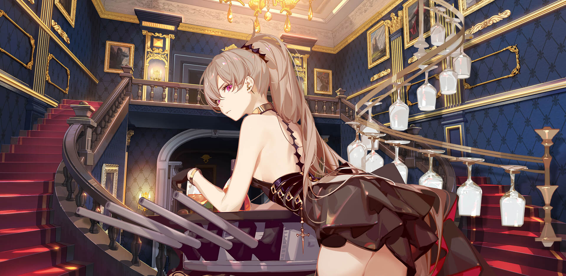 thumbnail interactive-video image 1 of Azur Lane Fifth Anniversary Art Collection Hardcover Book + Case - Square Enix (Japanese) 1 of 5