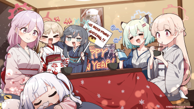4周年お祝いイラスト①