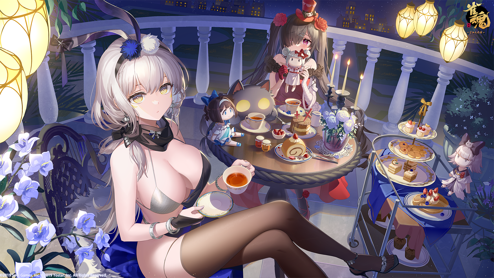 情報】《雀魂麻將majsoul》「カーヴィ」「森川綾子」禮服紀念插圖@雀魂