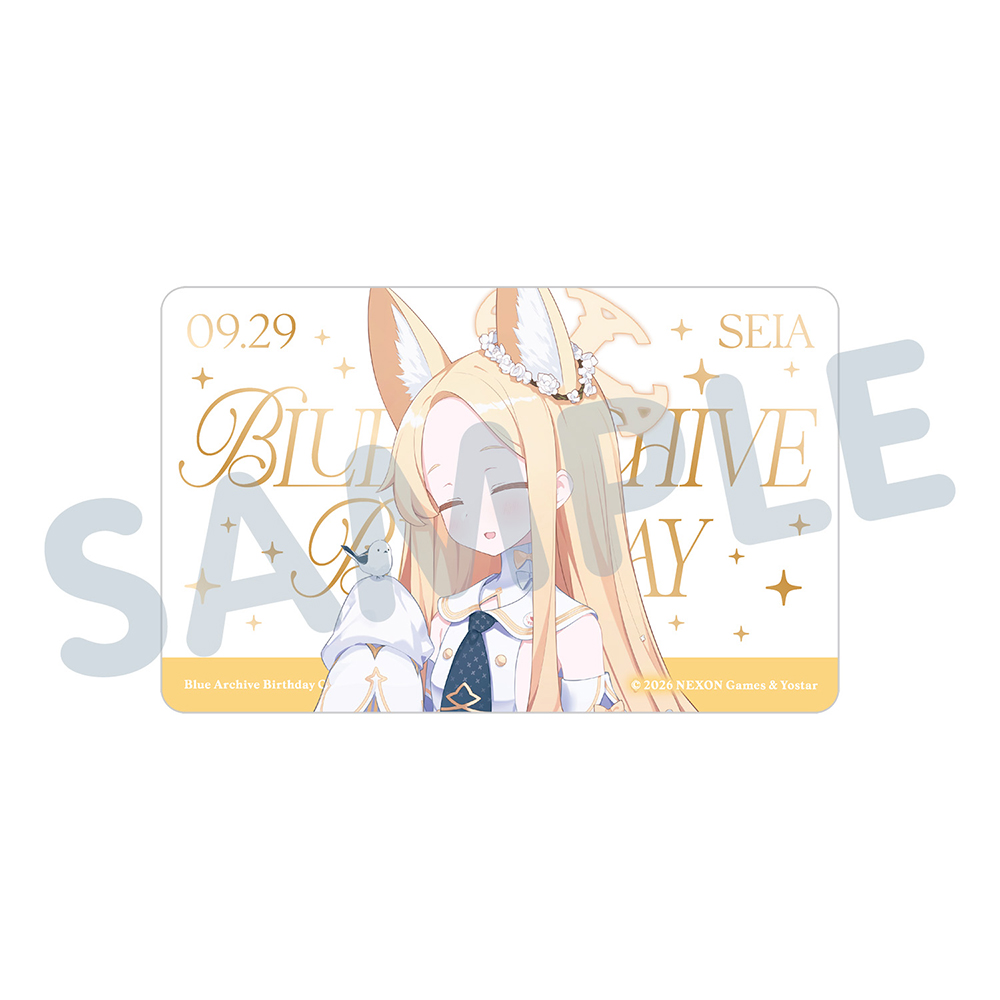 ブルーアーカイブ セイア バースデーグッズ 3点セット Yostar OFFICIAL SHOP