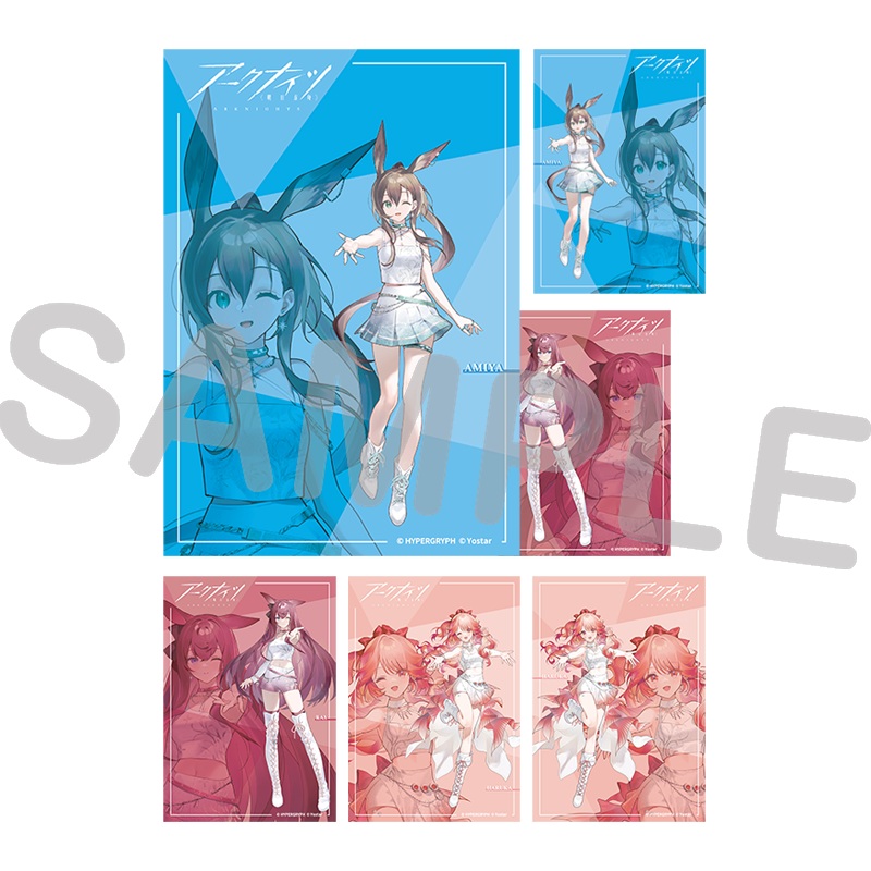 アークナイツ トレーディングアクリルスタンド Vol.2 & Vol.3 Yostar OFFICIAL SHOP